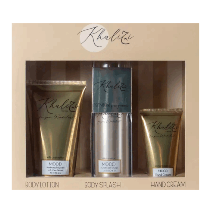Mood Khaliji set (body lotion + body splash + hand cream) - Image 1