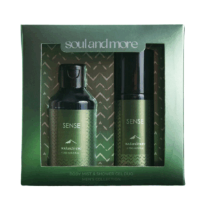 Soul and more Sense set of 2 (body mist & shower gel)