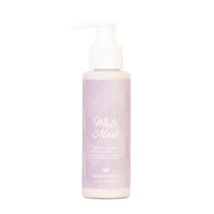 ⁦سول اند مور بادي لوشن 120مل – White Musk⁩ - الصورة ⁦1⁩