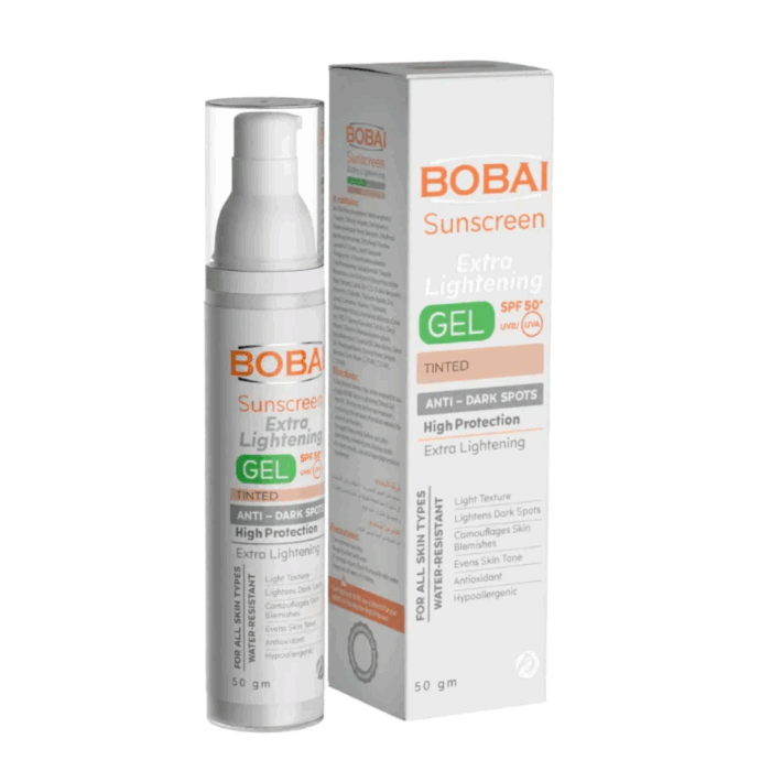 Sunscreen Gel Extra Lightening SPF 50 Tinted Anti Dark - Image 1