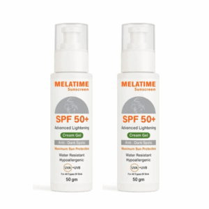 MELATIME Sunscreen cream Extra Lighting 50gm 1+1