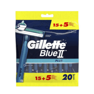 Gillette Blue Plus Disposable Razors 15 + 5 Free Razors