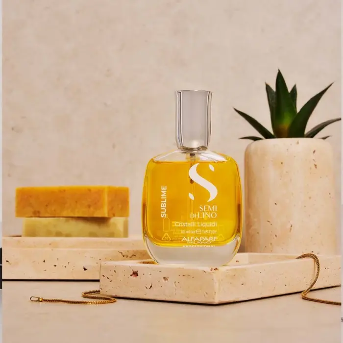 Semi Di Lino Sublime crystal Serum For All Hair Types 50ml - Image 2
