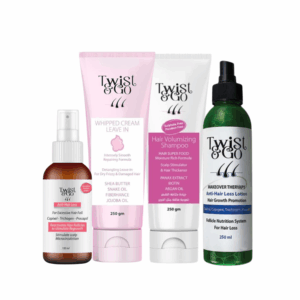Twist & Go hair collection ( shampoo - lotion - leave in - lotion alternative ampoules )