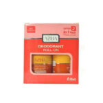 Azha Deodorant Roll-On Sea Breeze 10% Vitamin C 1+1 (2×60 ml) – 48-Hour Protection, Delays Hair Growth & Brightens Underarms - Image 2