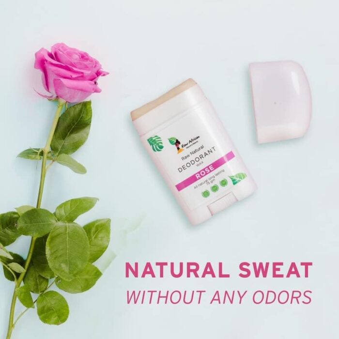 Raw African | Natural Deodorant | Rose | 75gm - Image 3