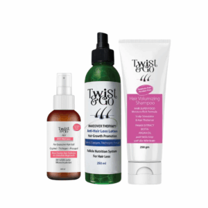 Twist & Go hair collection ( Shampoo – anti hair loss lotion – lotion alternative ampoules )